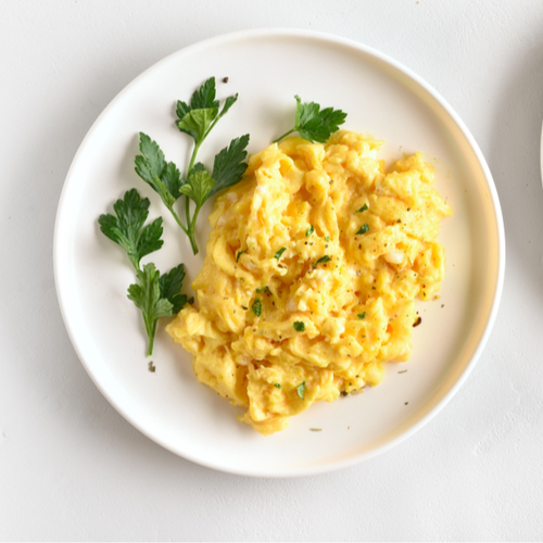 scrambled eggs