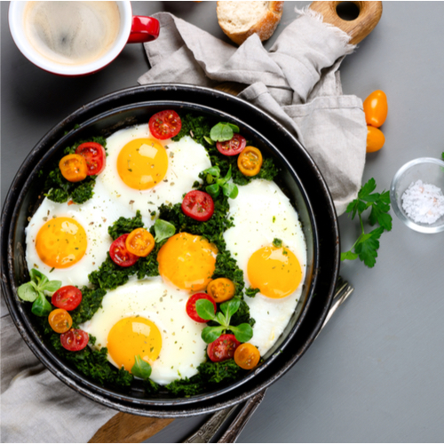 eggs with vegetables