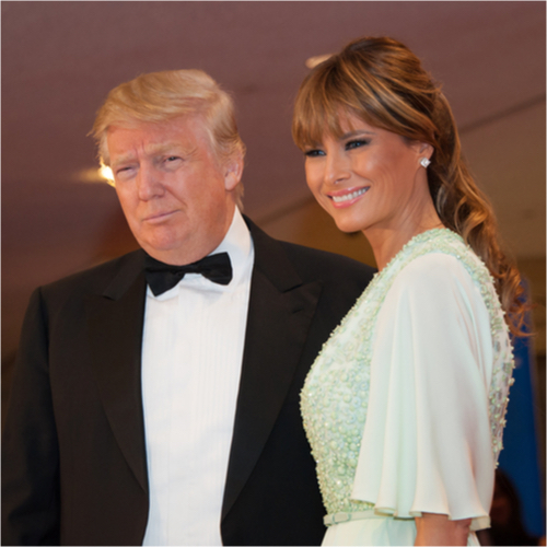 Donald and Melania Trump