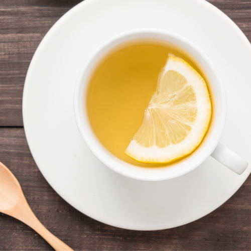 detox tea with lemon