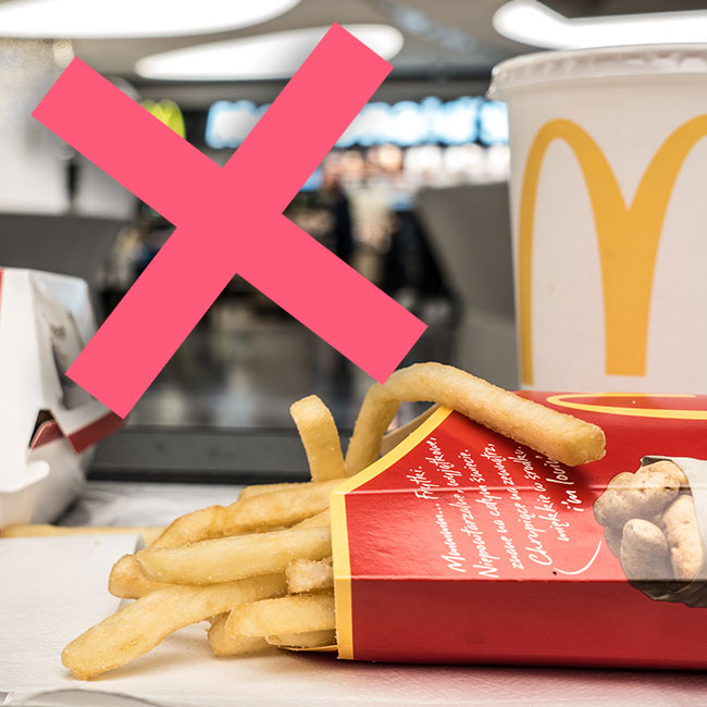 Are McDonald's fries precooked?