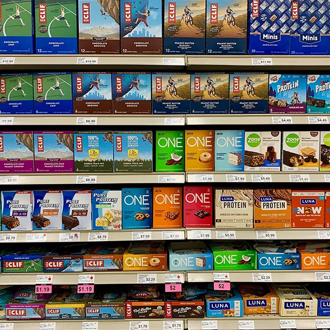 protein bars worst unhealthy foods fitness trainer