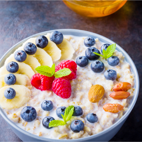 oatmeal with fruit