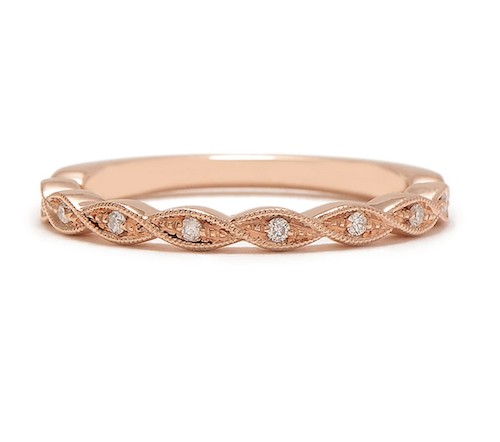 Greenwich St. Jewelers rose gold ring