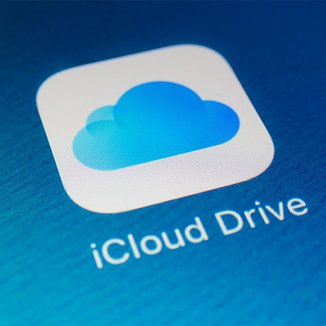 icloud data