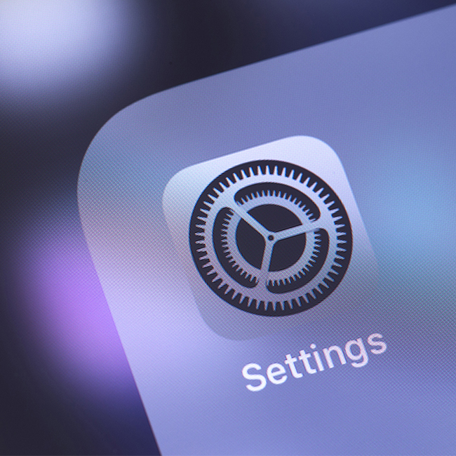 iphone setting