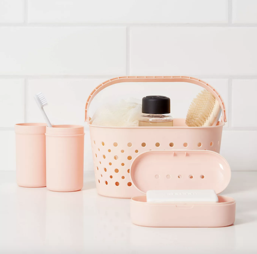 Target dorm bath caddy set