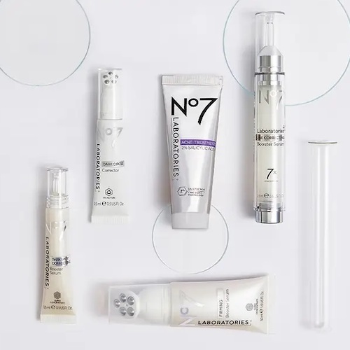 No7 best-selling skincare