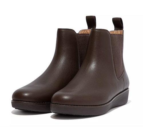 FitFlop waterproof leather boots