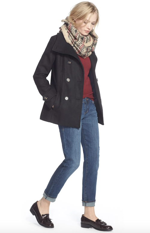 Nordstrom peacoat