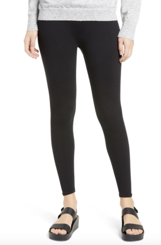 Nordstrom’s Best-Selling $12 Black Leggings Are Back! - SHEfinds