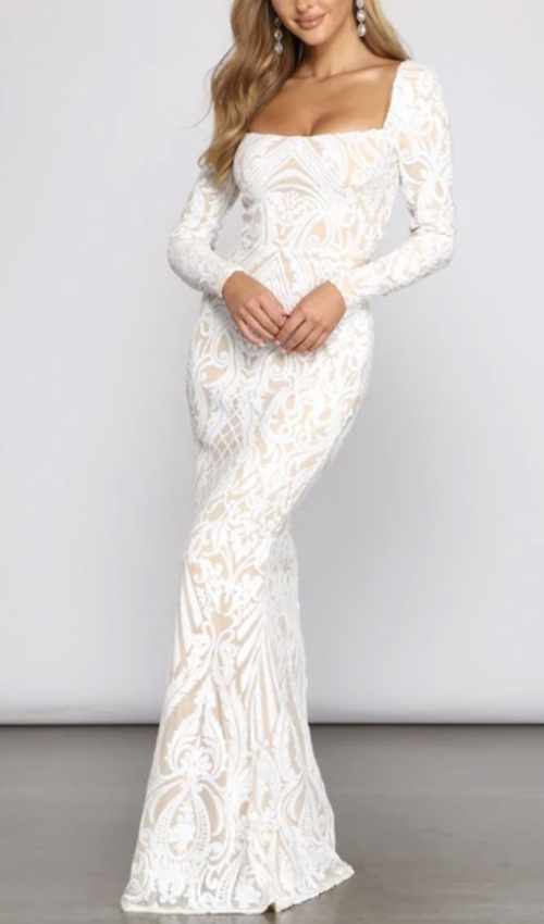 Windsor store white hot sale dresses