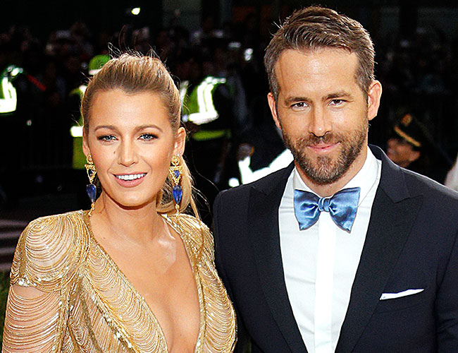 Ryan Reynolds and Blake Lively red carpet