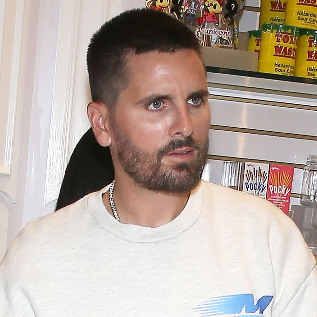 scott disick buzz cut