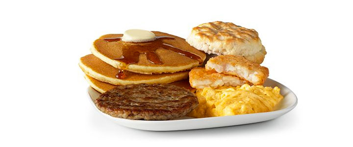 McDonald's Big Breakfast with Hotcakes