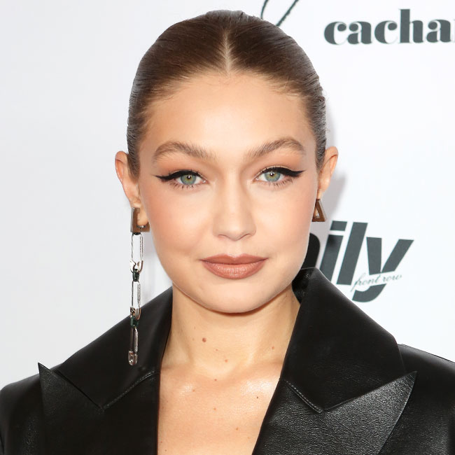 Gigi Hadid Closed Out the Miu Miu Show in an Oversized Sparkly