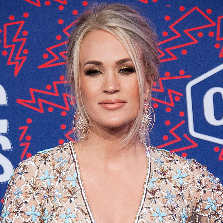 Carrie Underwood Dazzles In Custom Rhinestone Jersey Celebrating 10 Years  With 'Sunday Night Football' - Country Now