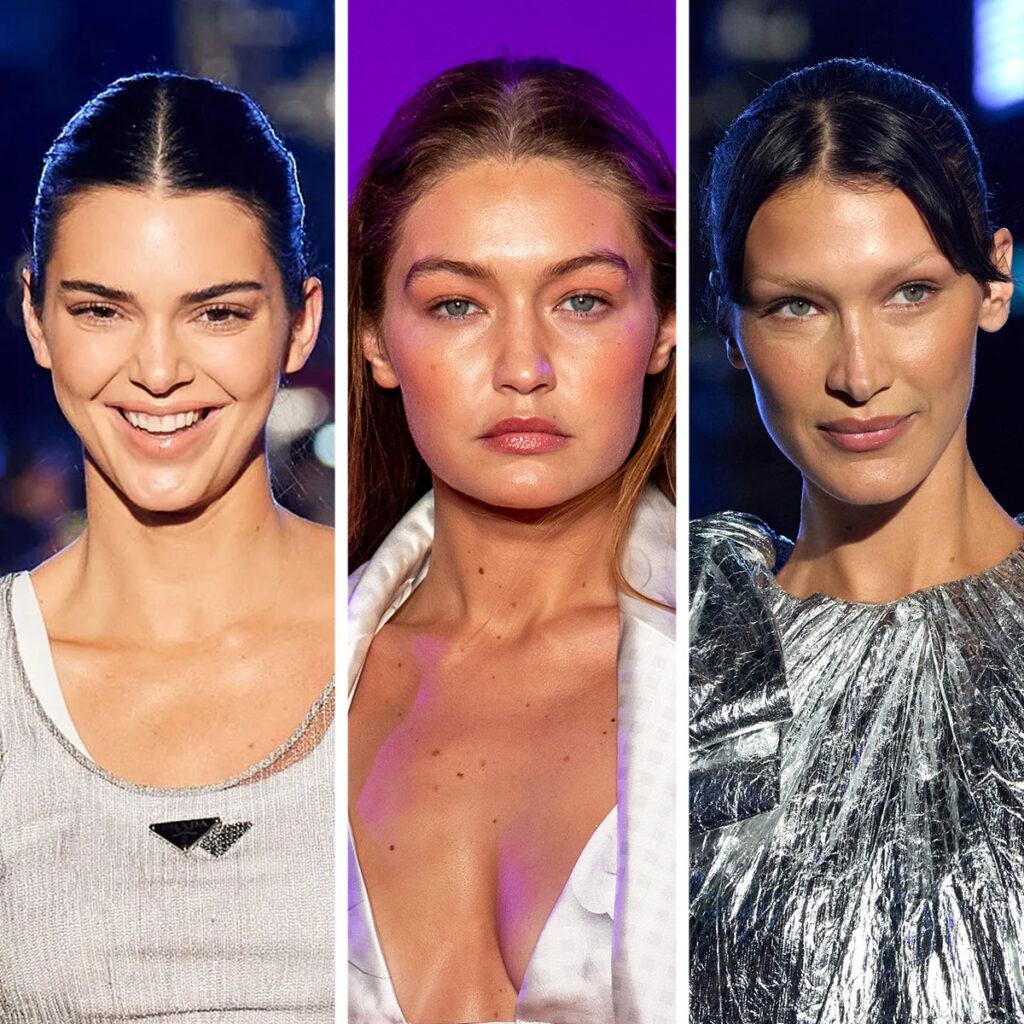 Bella Hadid, Kendall Jenner, And More Rocked The Metallic Trend On The  Runway For Fashion Week—Wait 'Til You See Kendall's Sheer Dress! - SHEfinds