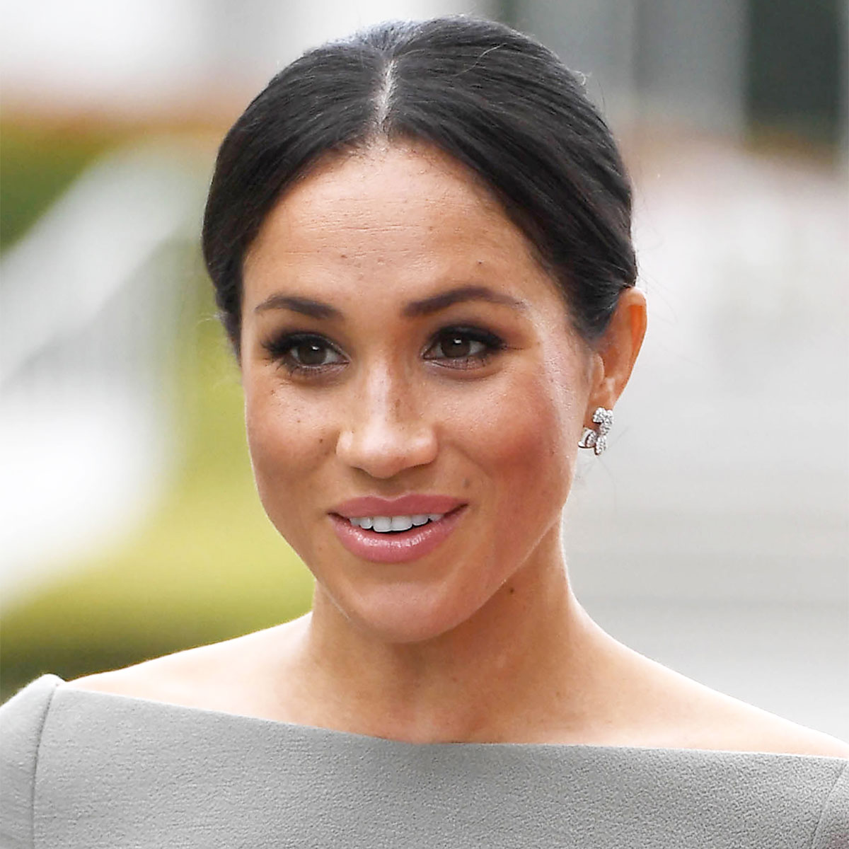 Meghan Markle Wore a Thing: L'Agence Silk Blouse Edition - Fashionista