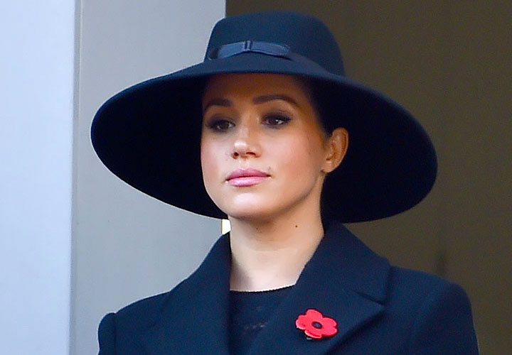 Meghan Markle red poppy