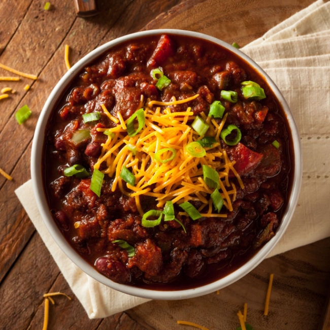 bowl of chili