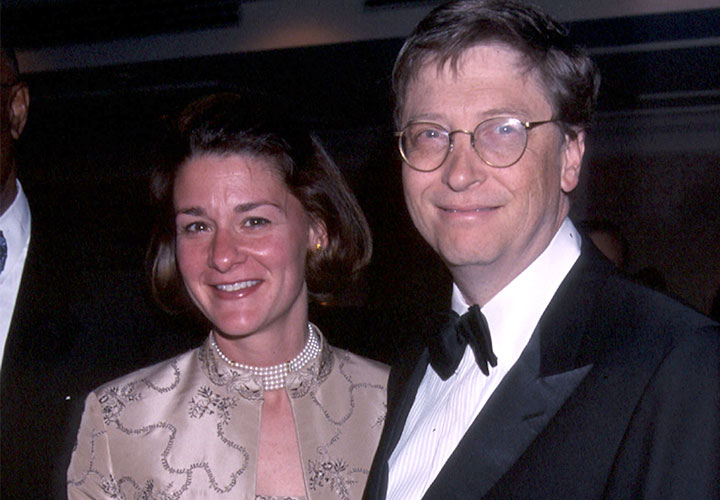 Bill and Melinda Gates 2001