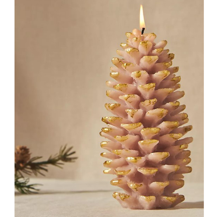 Anthropologie Pinecone Candle