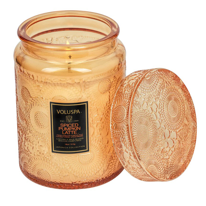 Voluspa Spiced Pumpkin Latte Candle