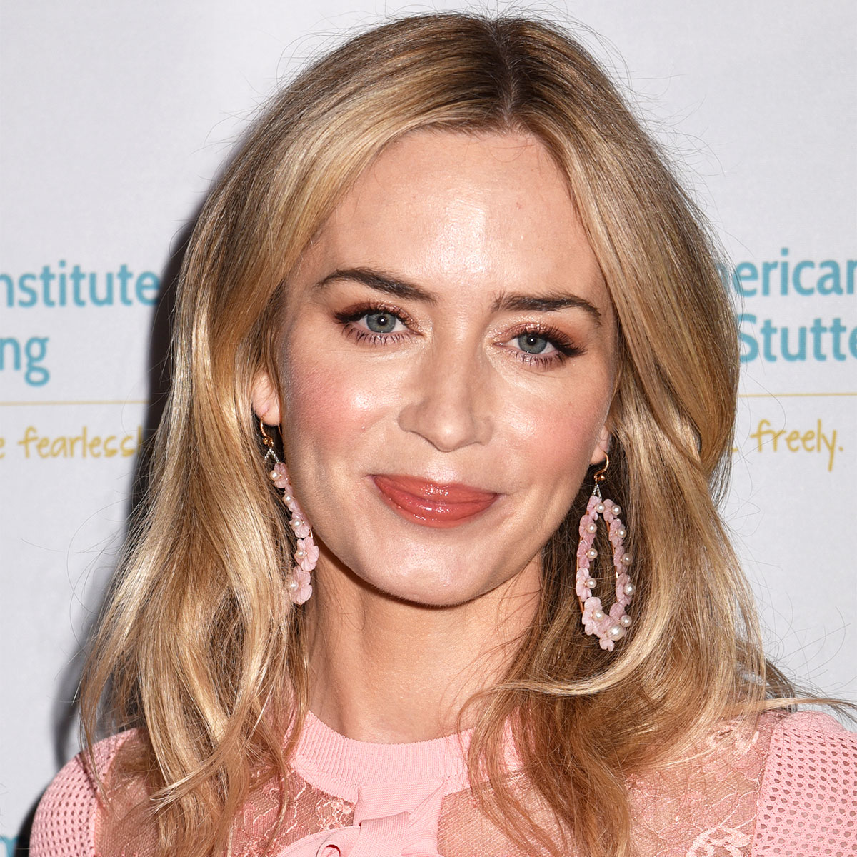 Emily Blunt Is A Vision In White As She Steps Out In A Bandeau Top And Pantsuit Following Her