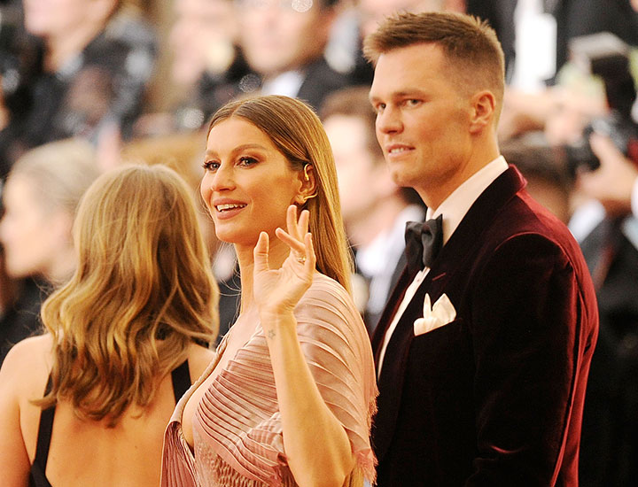 Gisele Bundchen Tom Brady Met Gala