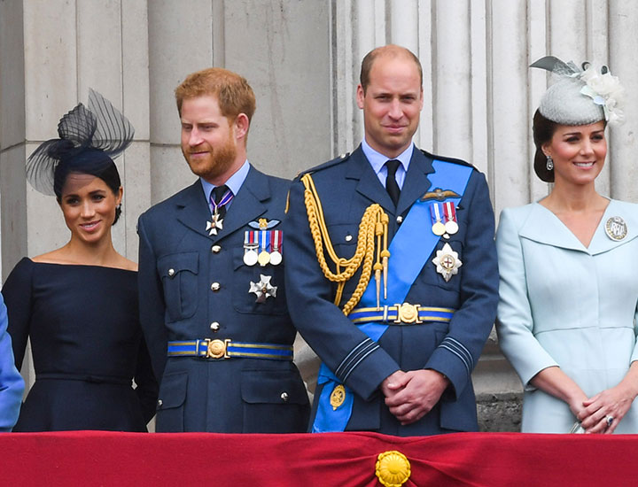 Meghan Markle Prince Harry Prince William Kate Middleton