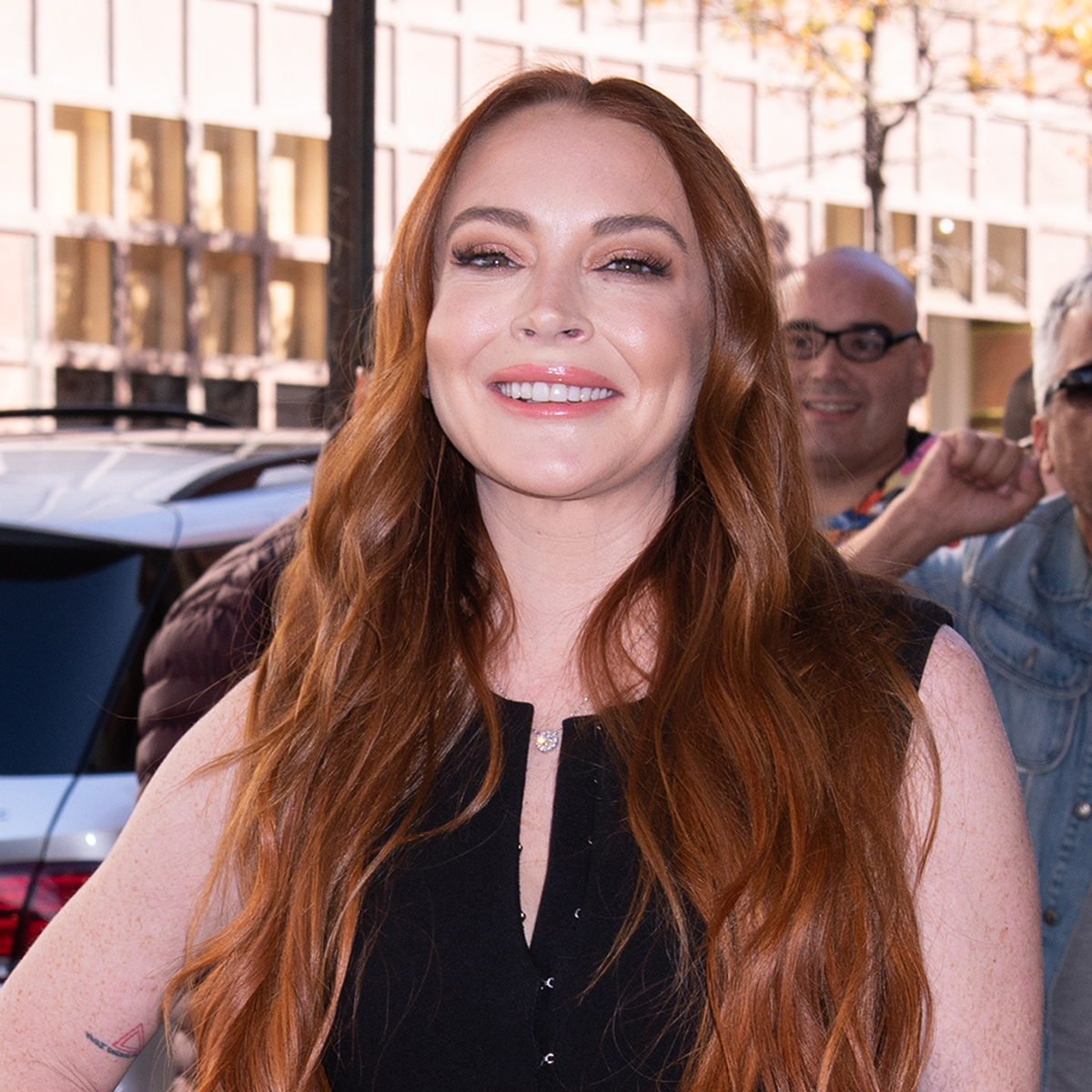 Lindsay lohan cheap silver jumpsuit