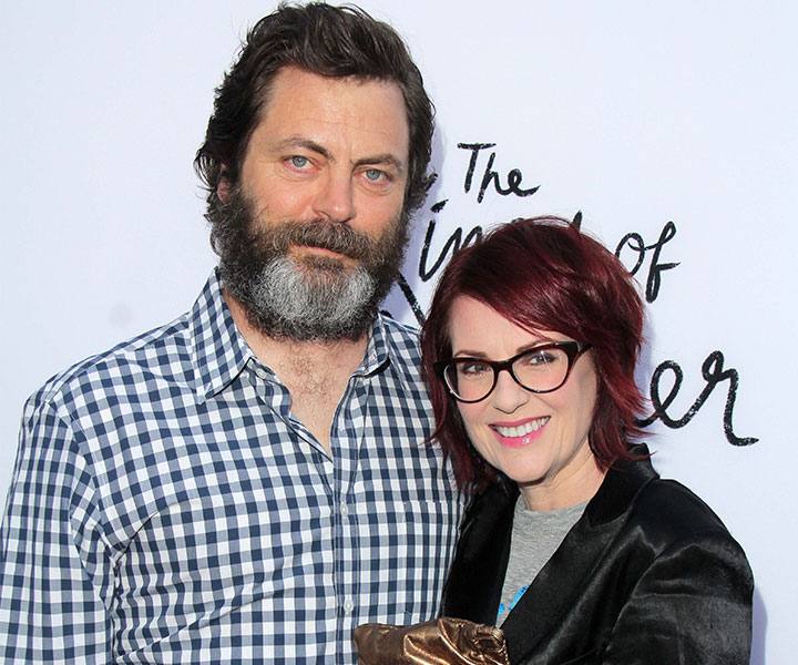 nick offerman and megan mullally