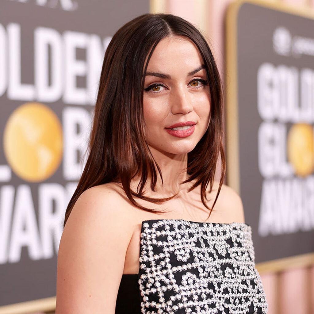 Ana De Armas Was Gilded In Gold With A Resort Wear Vibe For Louis