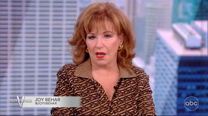 Joy Behar on The View