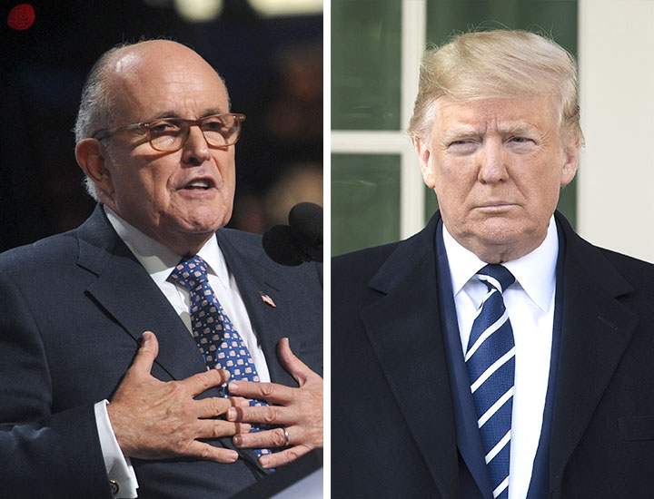 Rudy Giuliani Donald Trump