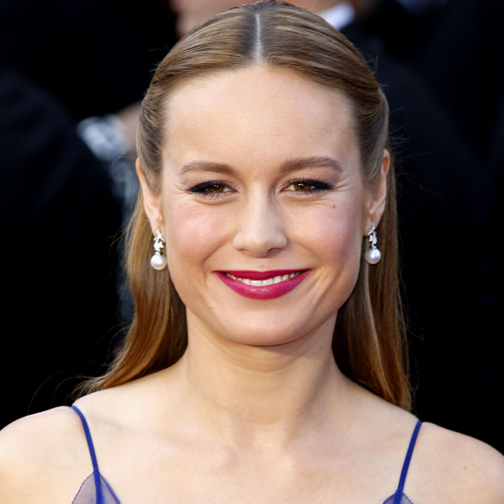 Brie Larson Is A Vision In A Low-Cut Purple Bikini Top–Her Post Is Getting  So Many Likes! - SHEfinds