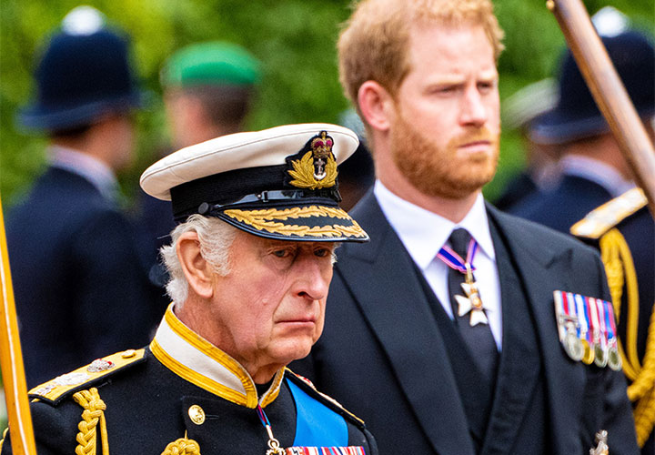 King Charles Prince Harry