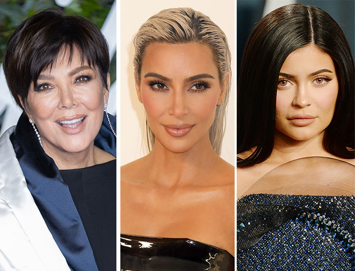 Kris Jenner Kim Kardashian Kylie Jenner