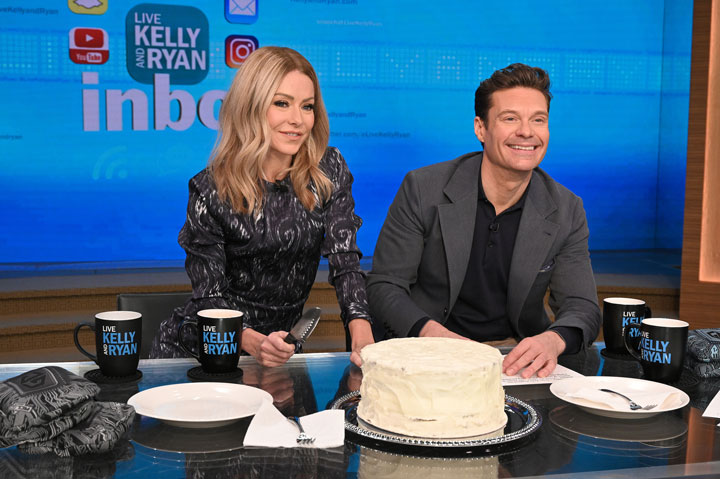 Ryan Seacrest Kelly Ripa Live with Kelly and Ryan