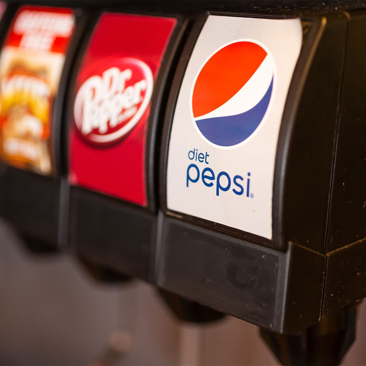 diet pepsi at soda fountain