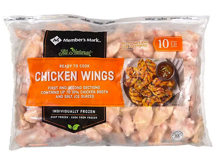 sam's club frozen chicken wings