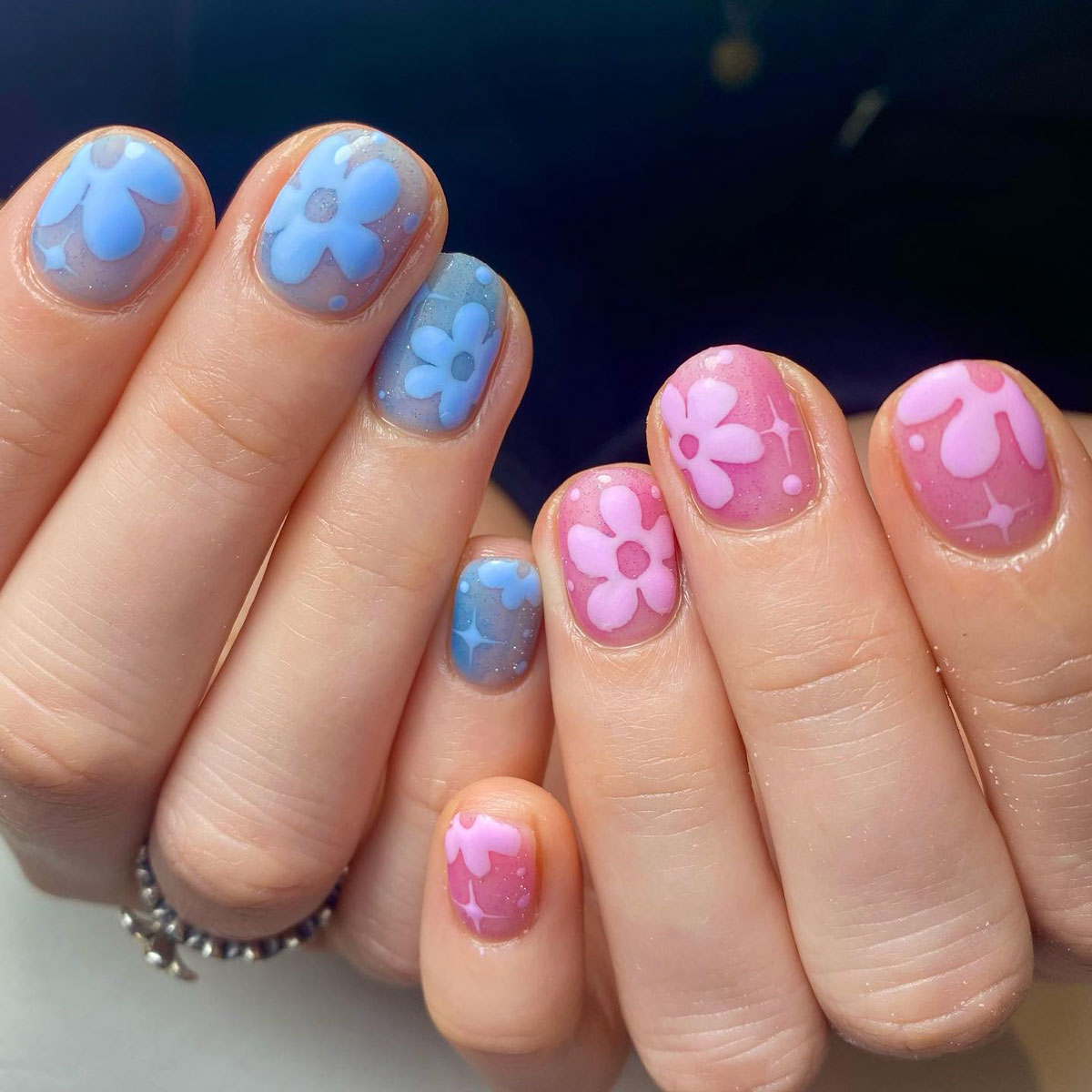 Nice ... | Pretty nail art, Pretty nail designs, Girls hand