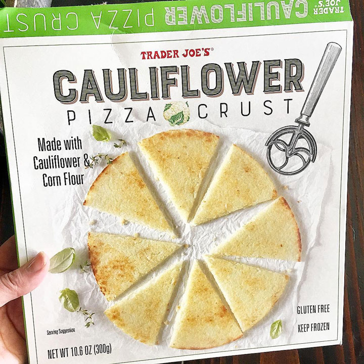 Trader Joe's cauliflower pizza crust
