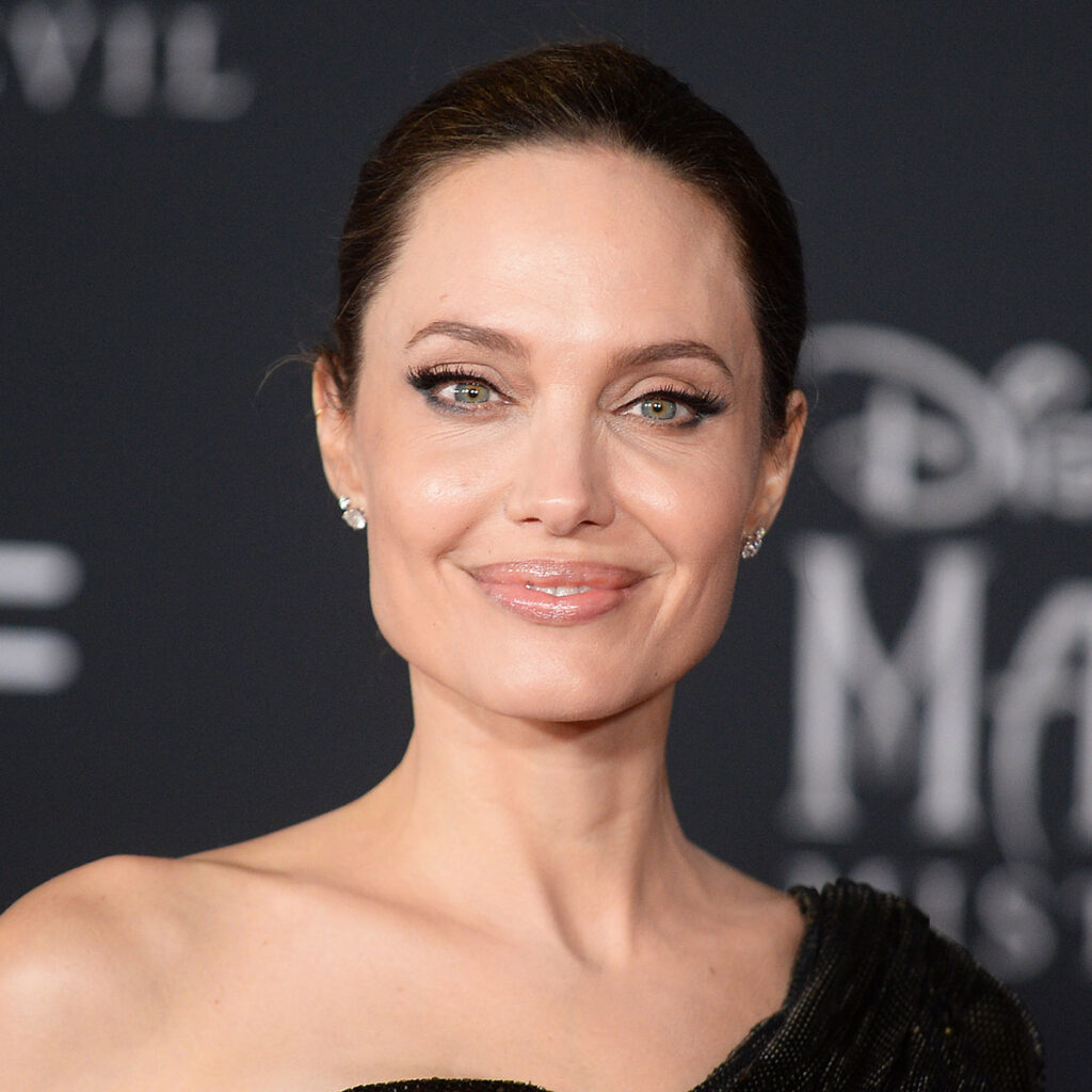 Angelina Jolie Looks Utterly Fabulous in a Black Maxi Dress with