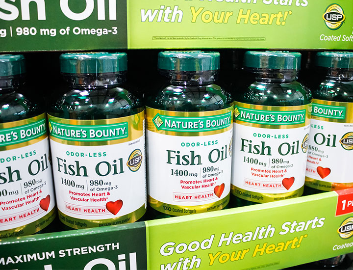 Fish oil.