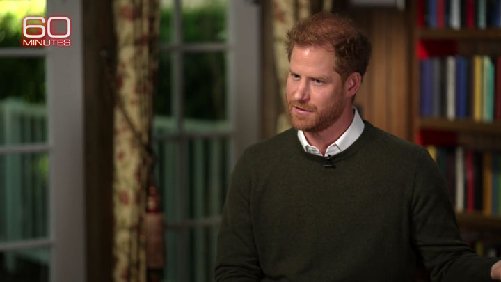 Prince Harry on 60 Minutes