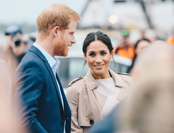 Prince Harry Meghan Markle trench coat