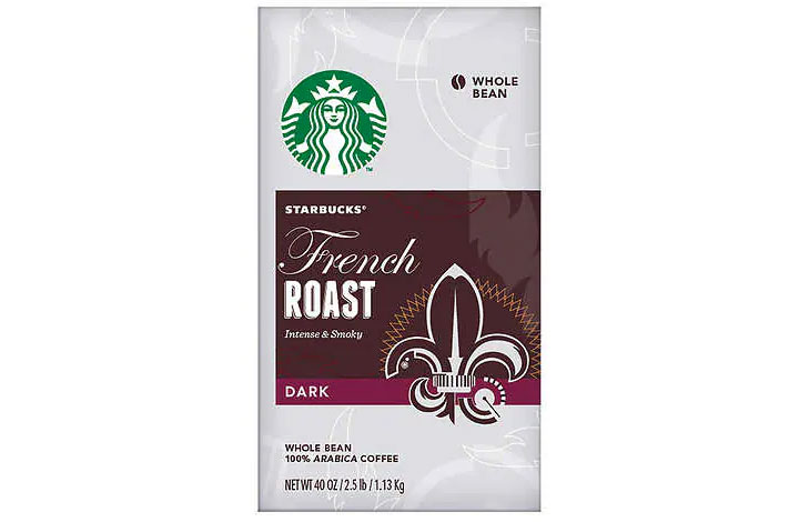 starbucks french roast whole bean coffee