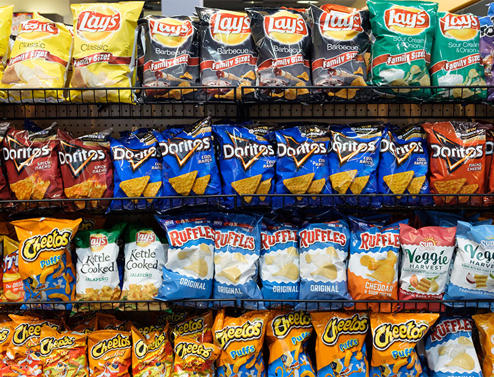 Chip aisle.